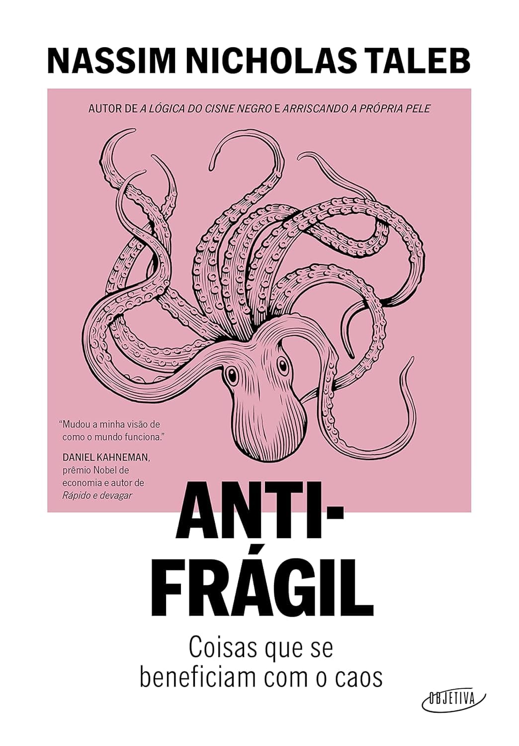 Capa do livro Antifrágil