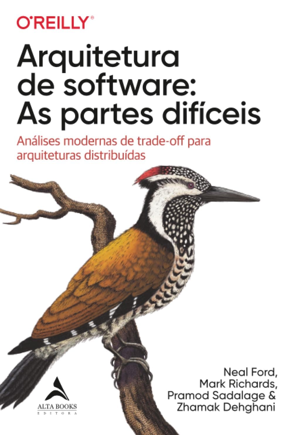 Capa do livro Arquitetura de Software: As Partes Difíceis