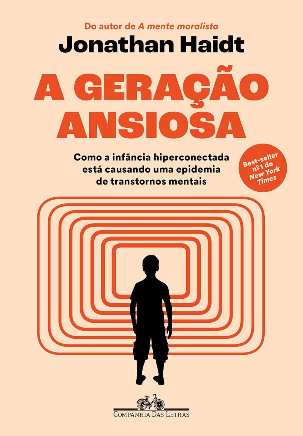 Capa do livro A Geração Ansiosa