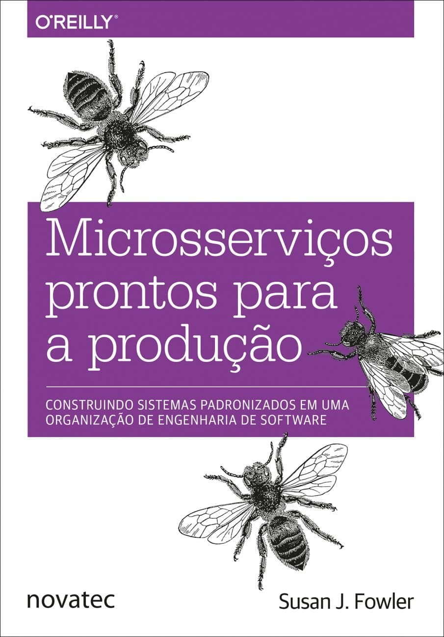 Capa do livro Microsserviços Prontos para a Produção