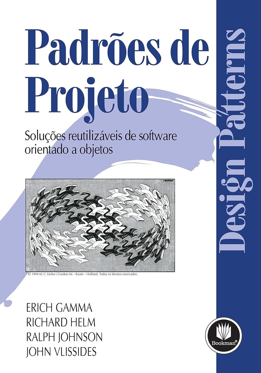 Capa do livro Padrões de Projetos