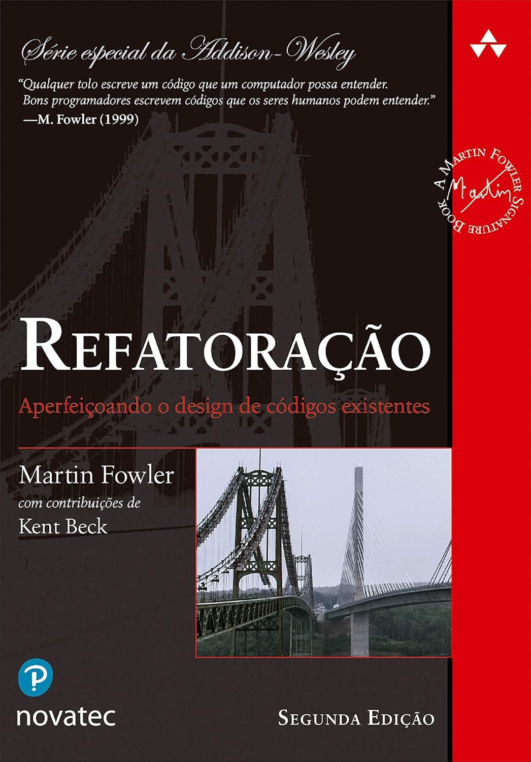 Capa do livro Refatoração